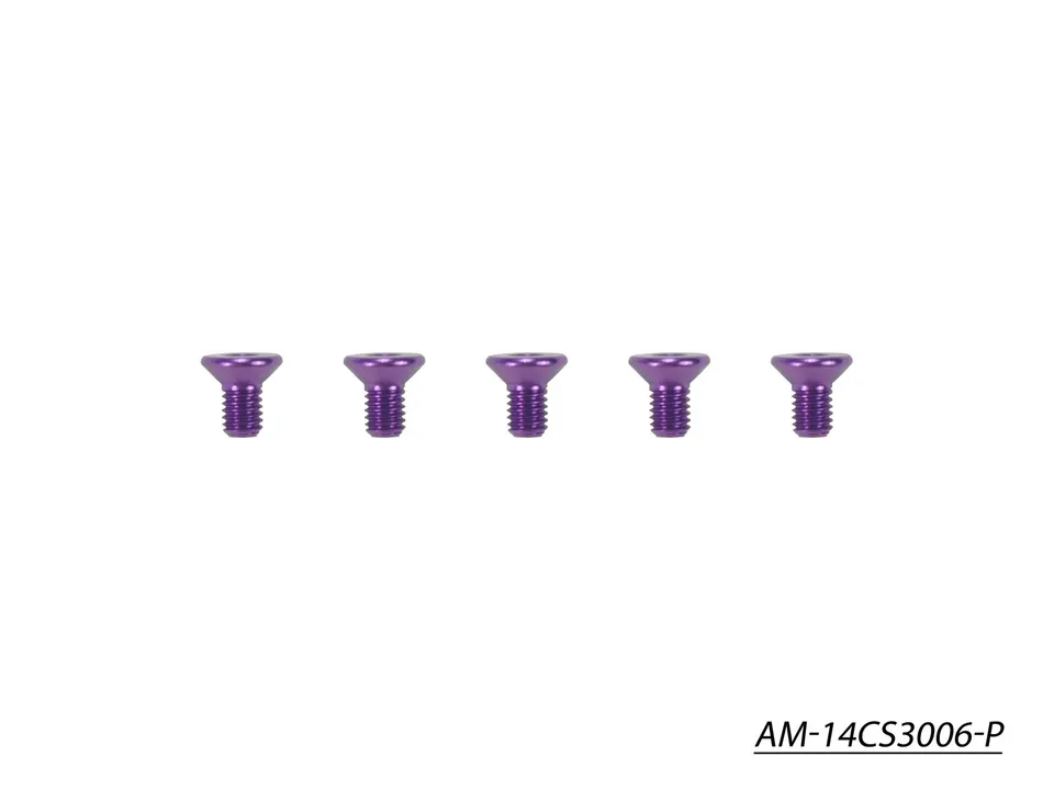 Arrowmax Screws AM-14CS3006-P vis alu M3x6 violet x5