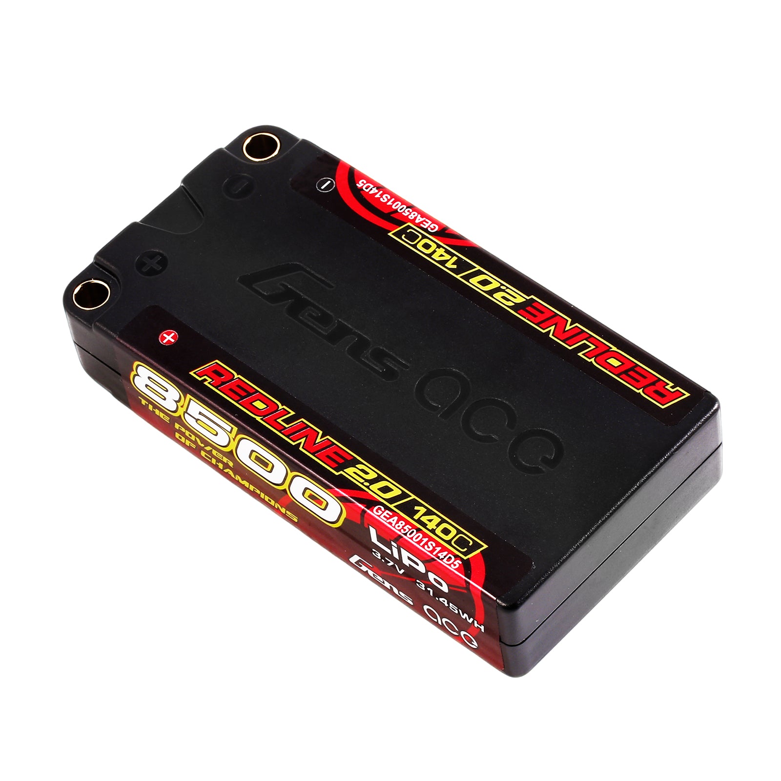 Gens Ace Redline 2.0 8500mAh 1S batterie LiPo Shorty