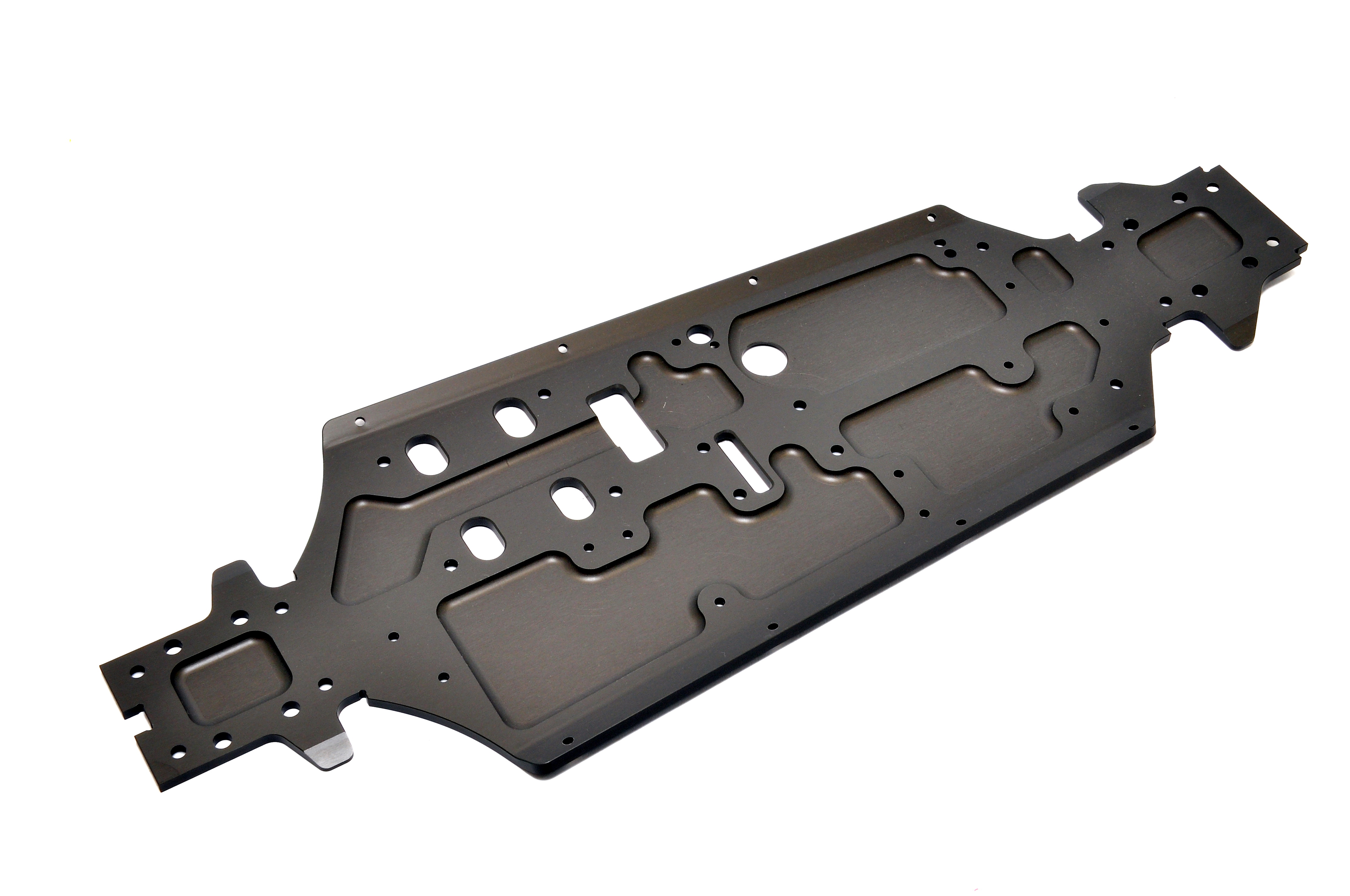 Hobao Upgrades OP-0010 châssis alu 4mm SS nitro