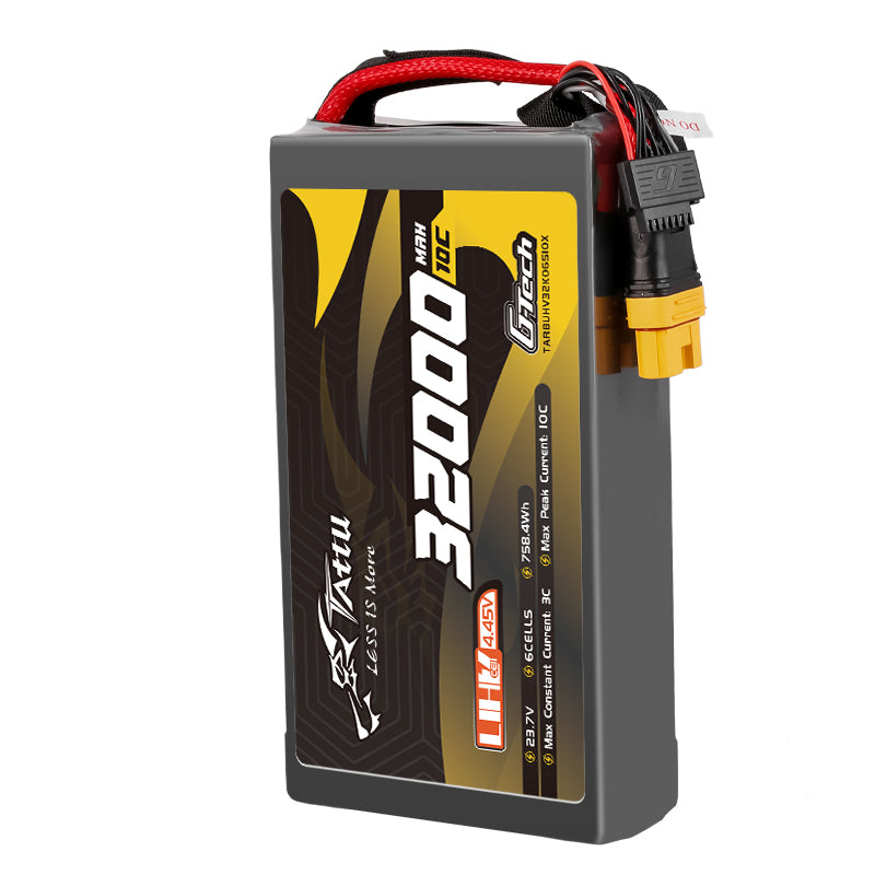 Tattu UHV 32000mAh 6S batterie drone 23.7V XT90S