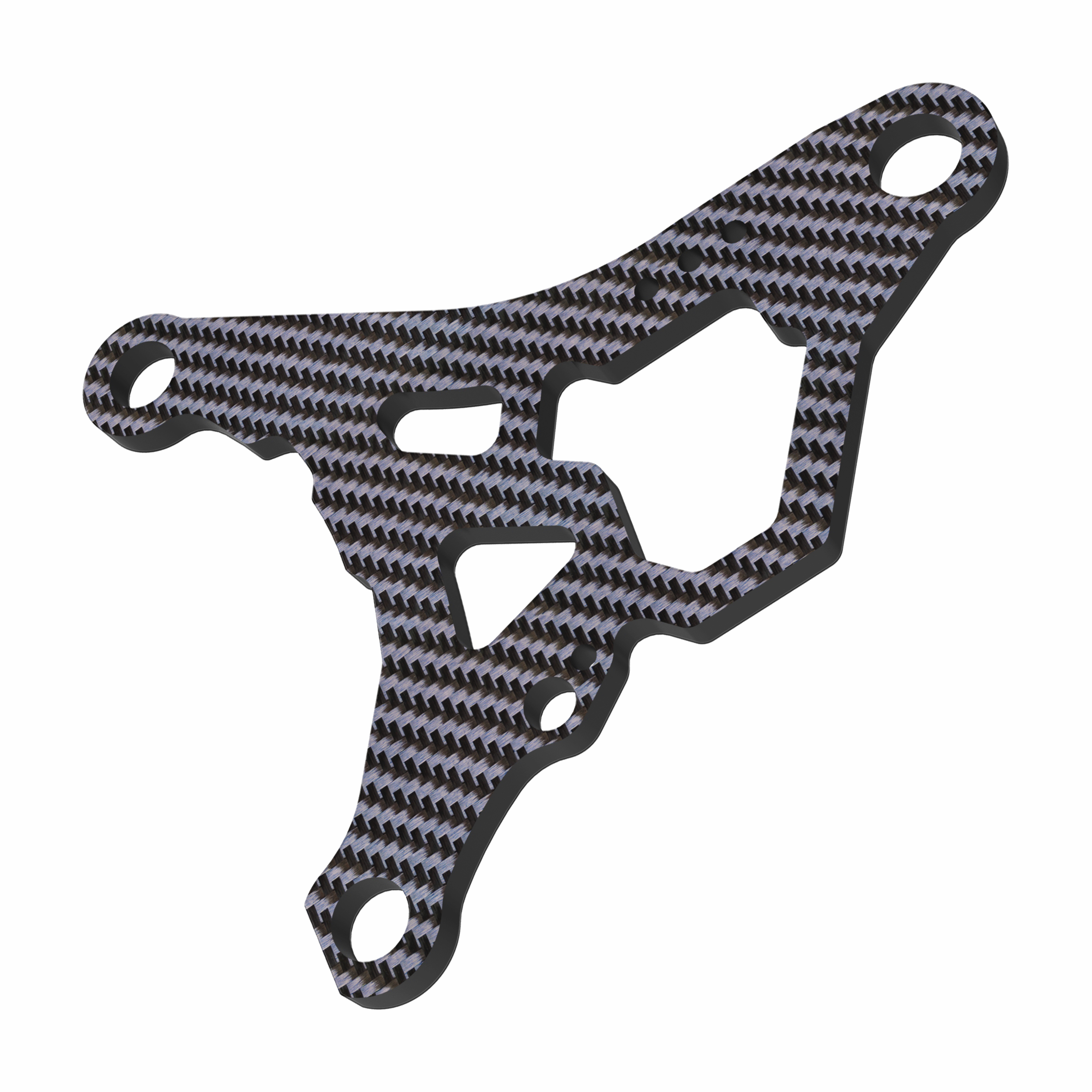 3Racing Cero SAK-C105/V3 Triangle Inférieur Graphite Ultra