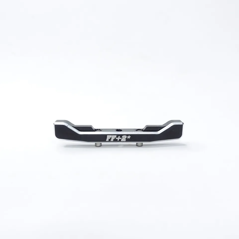 3RACING PARTS Support Suspension Avant Alu 7075 FF+2 V2 Noir