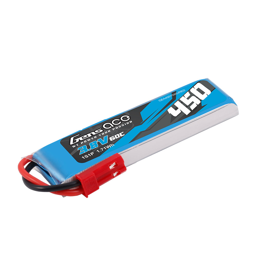 Gens Ace Car Classic batterie LiPo 1S 450mAh HV JST