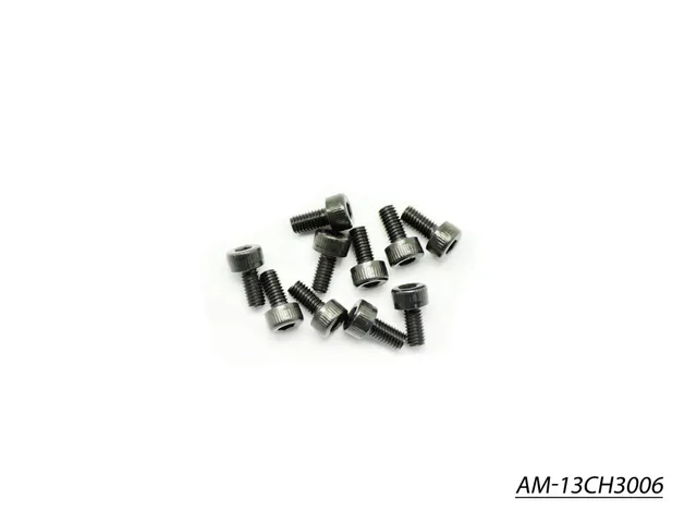 Arrowmax AM-13CH3006 vis M3x6 tête cylindrique Allen x10