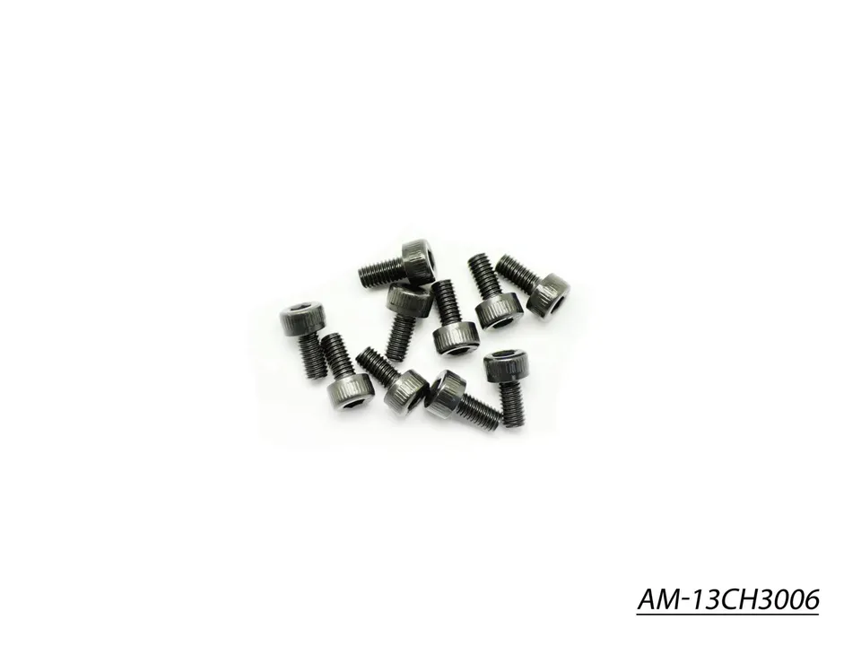 Arrowmax AM-13CH3006 vis M3x6 tête cylindrique Allen x10