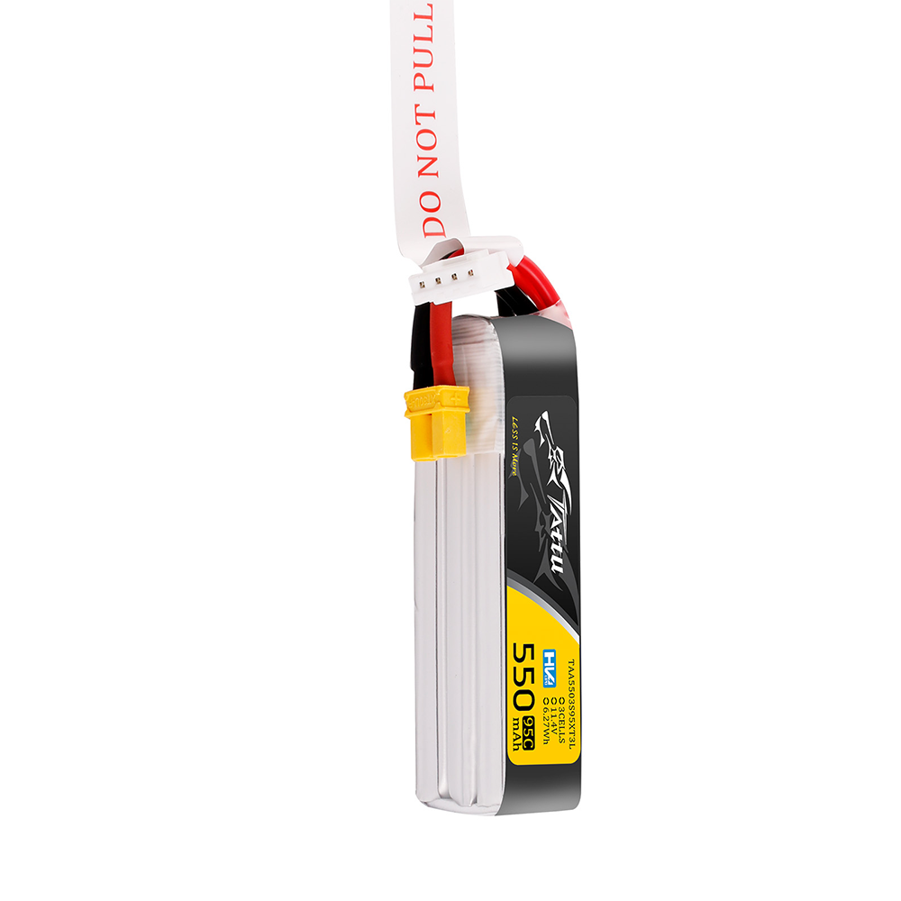Tattu 550mAh 3S 95C batterie LiPo HV XT30 11,4V