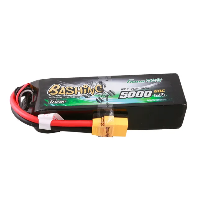 Gens Ace Bashing 5000mAh 4S batterie lipo 60C XT90