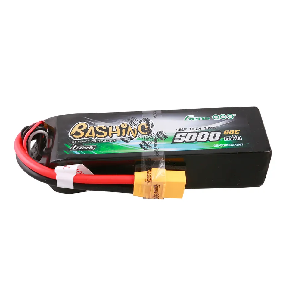 Gens Ace Bashing 5000mAh 4S batterie lipo 60C XT90