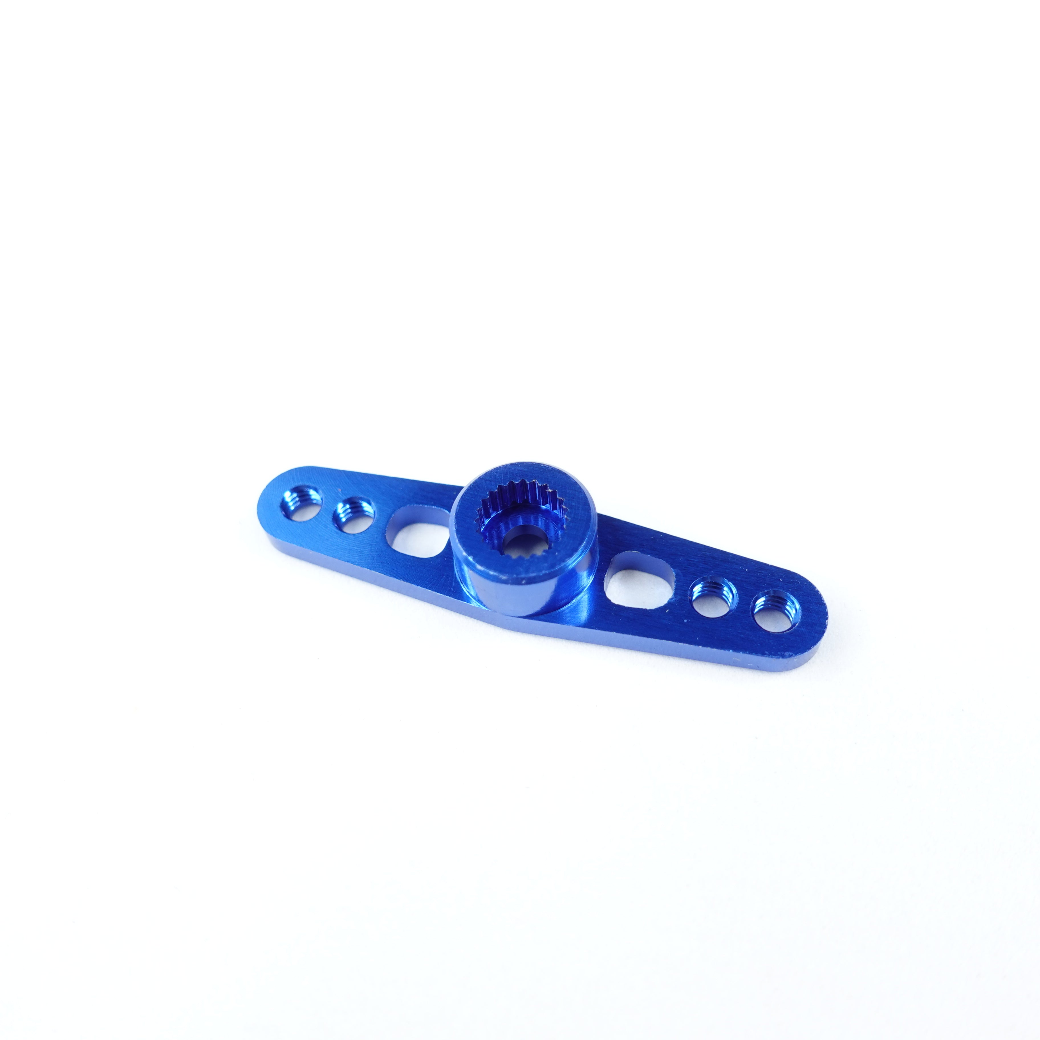 3Racing PARTS palonnier servo alu double argent 3mm