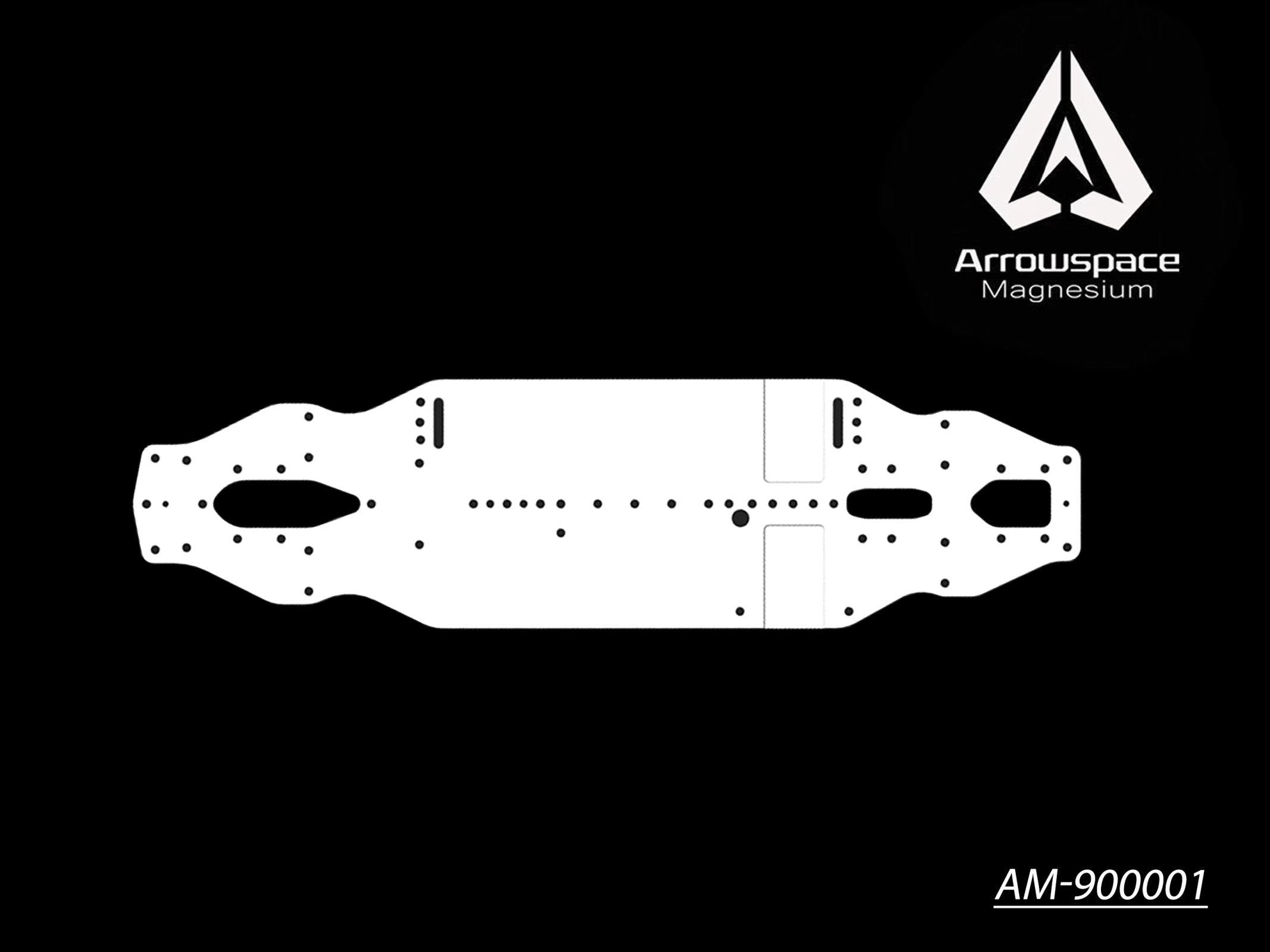 Arrowmax Arrowspace AM-900001 châssis Xray T4'19 magnésium rigide