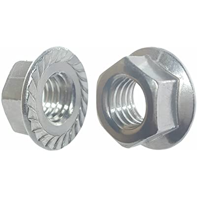 3Racing Parts écrou frein alu 4mm cranté 8 pièces titane