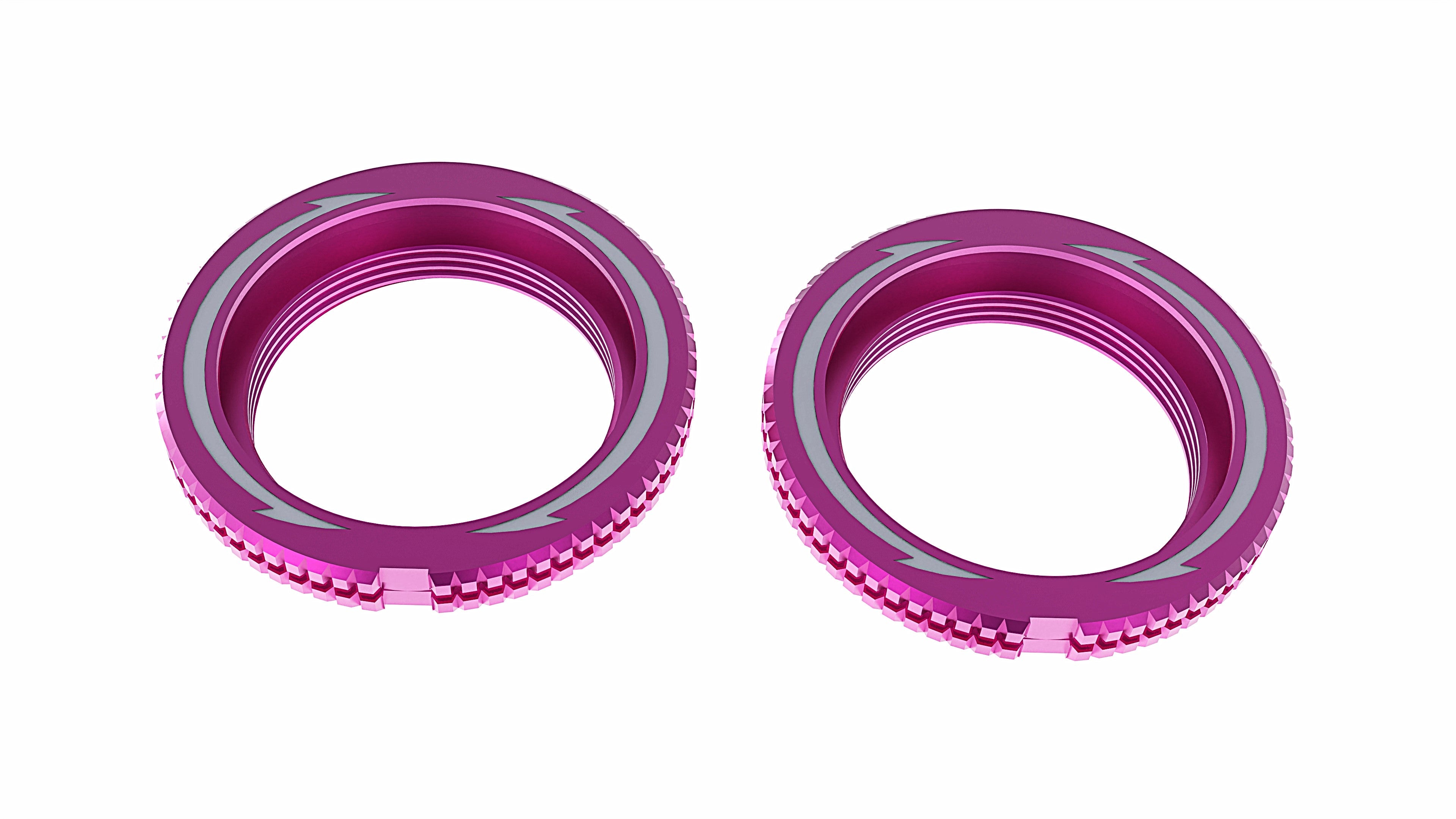 3Racing Cero SAK-Z139E coupelles ressort big bore x2