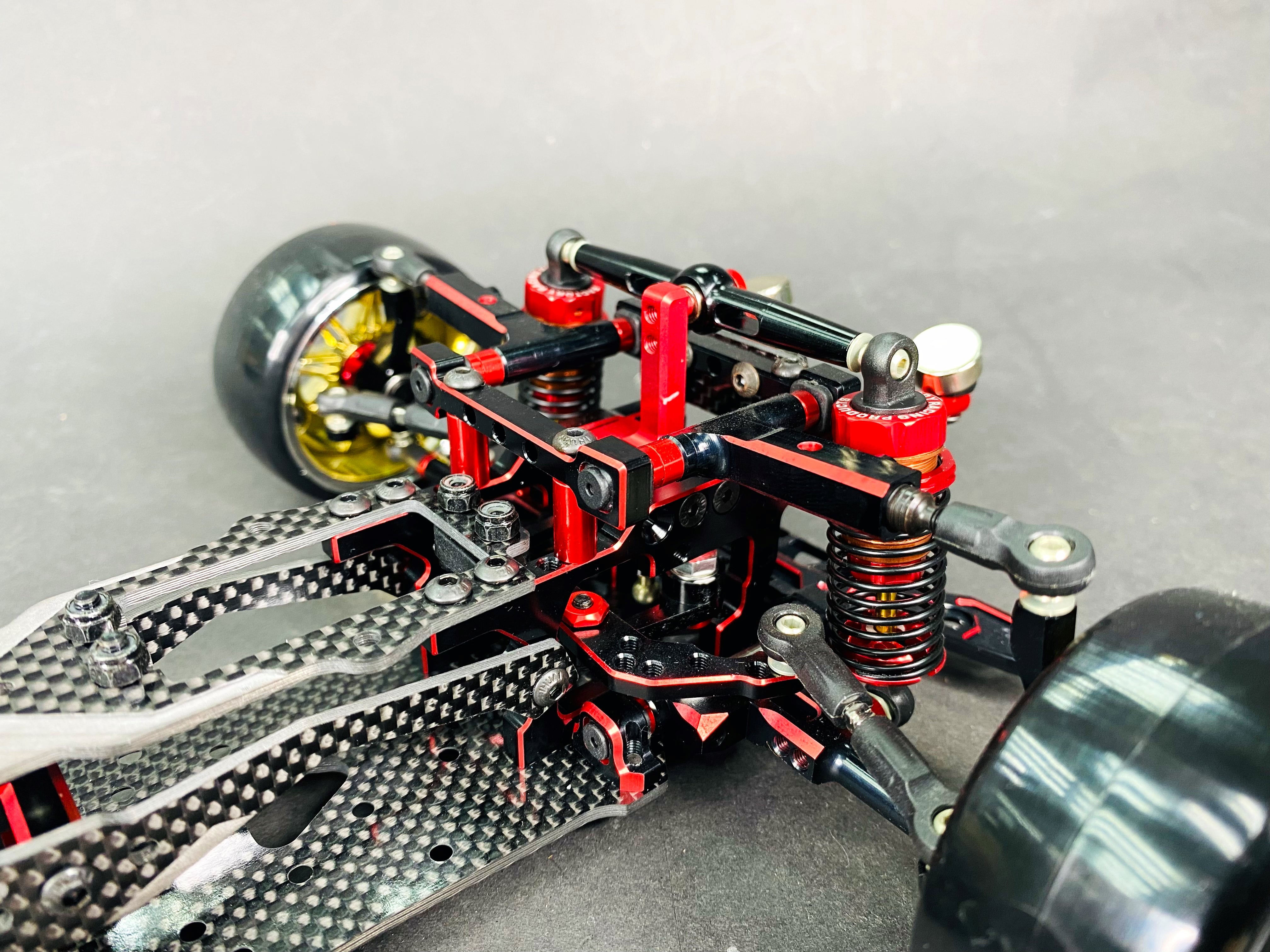 3RACING AuperD5 KIT-AUPERD5 châssis drift 1/10 bleu midship