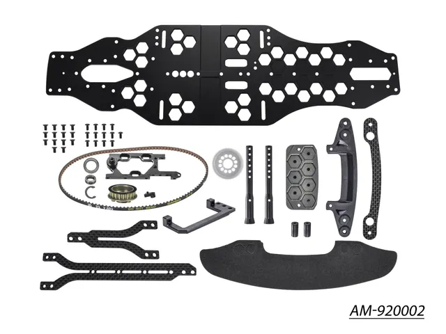 Arrowmax Medius AM-920002 kit conversion Xray T4 FWD châssis 7075