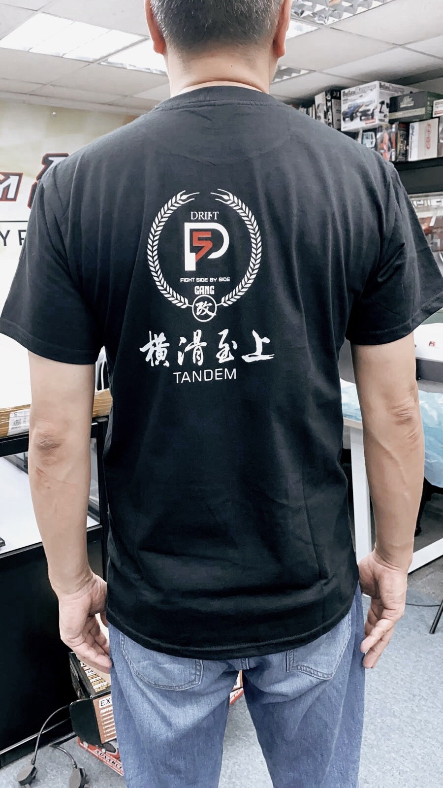 3Racing Sakura T-shirt D5 drift noir coton taille L