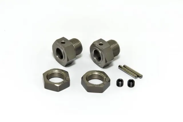 Hobao 85147 Hexagone de Roue 17mm +2mm Alu