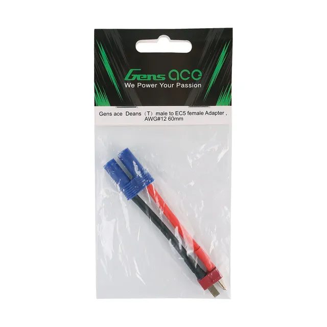 Gens Ace Accessories adaptateur Deans mâle EC5 femelle