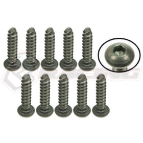 3Racing PARTS vis titane tête ronde M3x8 10 pcs