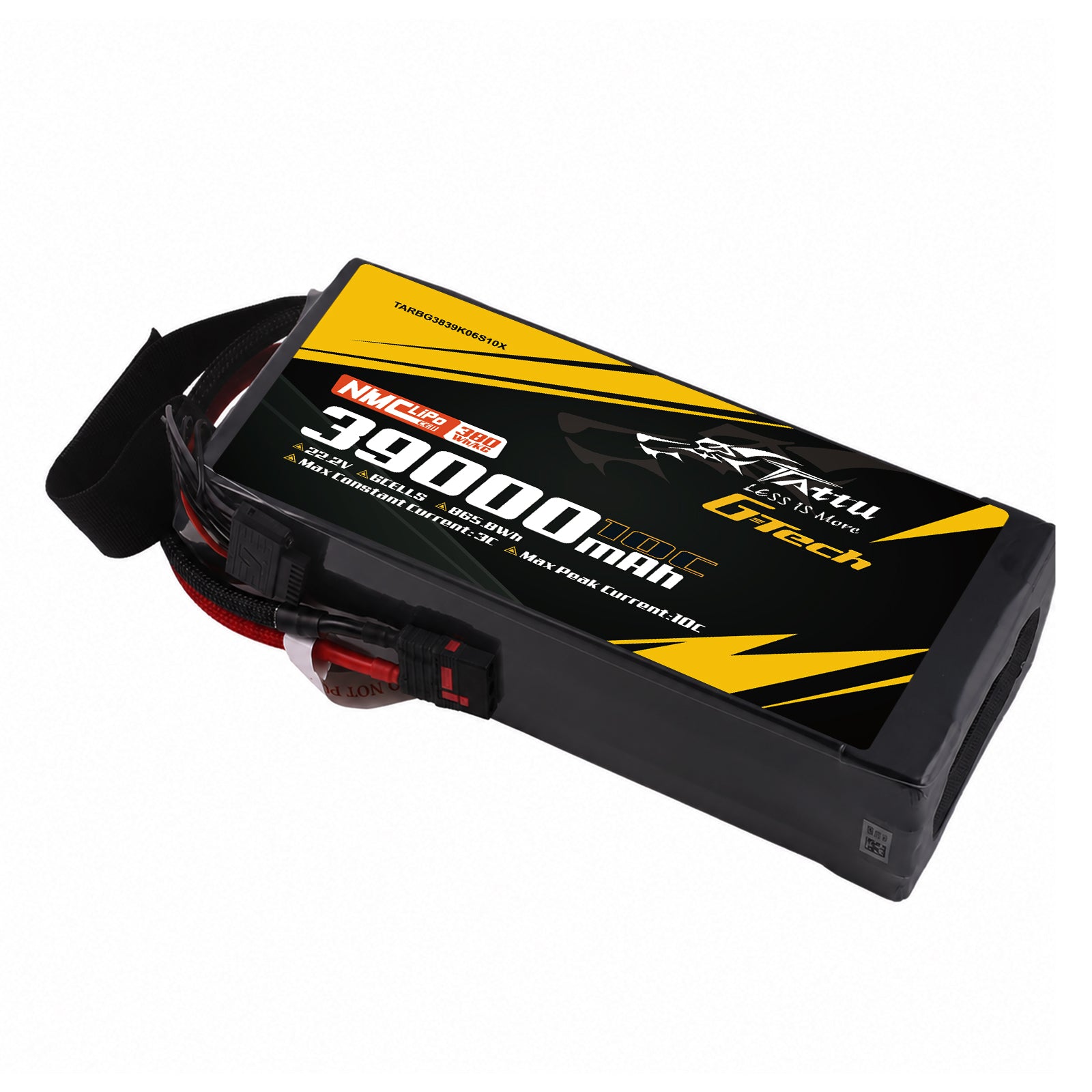 Tattu Semi-Solid 39000mAh 6S 10C batterie LiPo 22.2V QS8-S