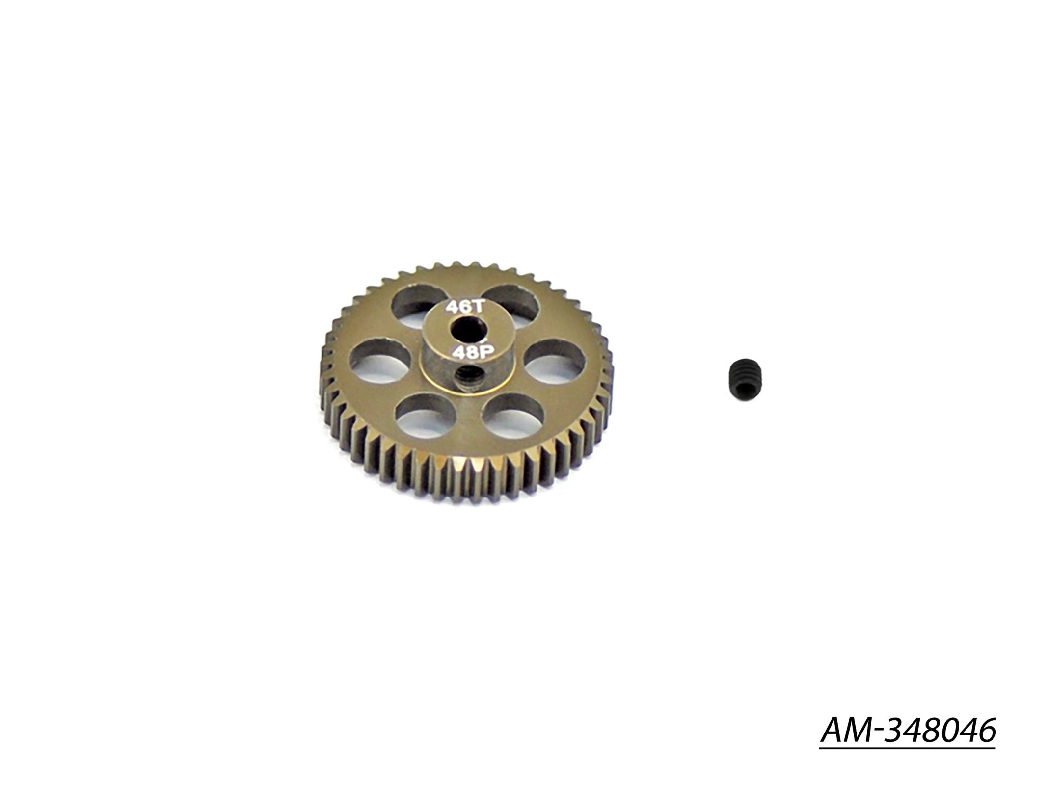 Arrowmax Gears AM-348046 pignon moteur 48P 46T alu 7075