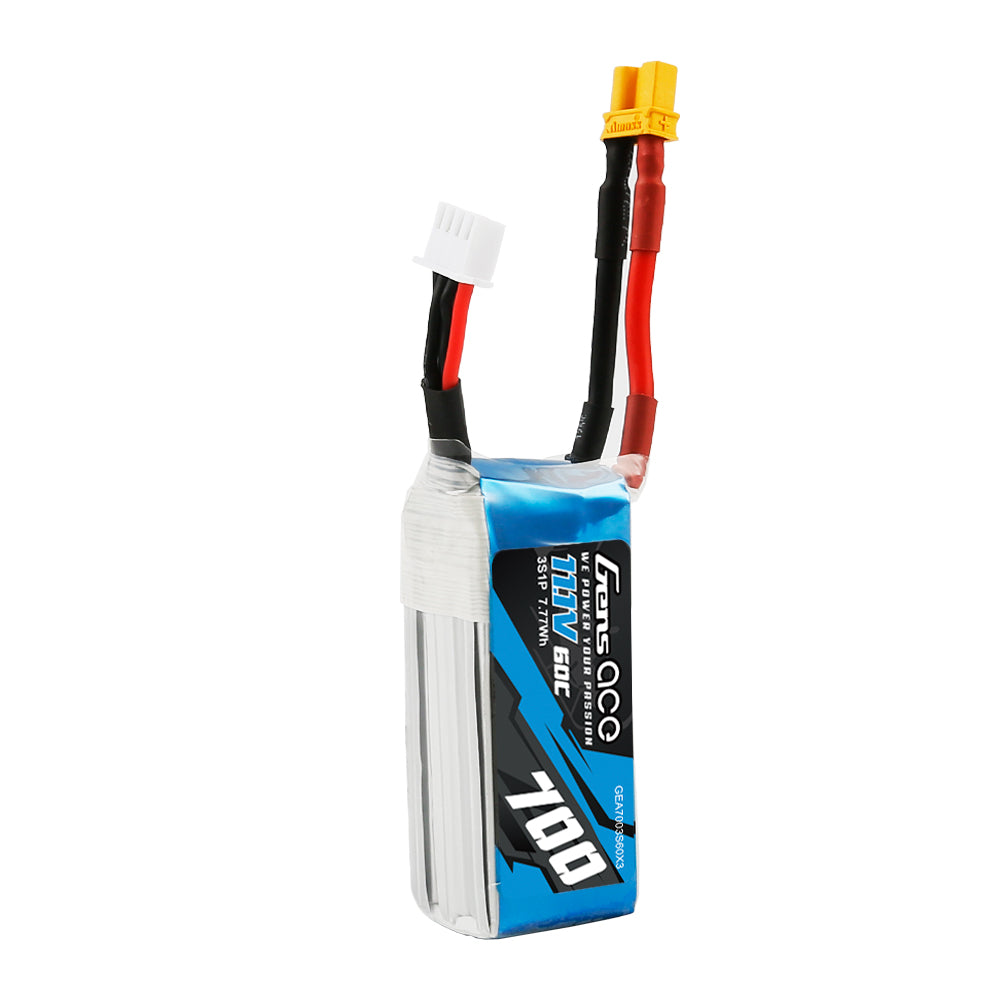 Gens Ace Air Classic 700mAh 3S batterie LiPo 11,1V XT30