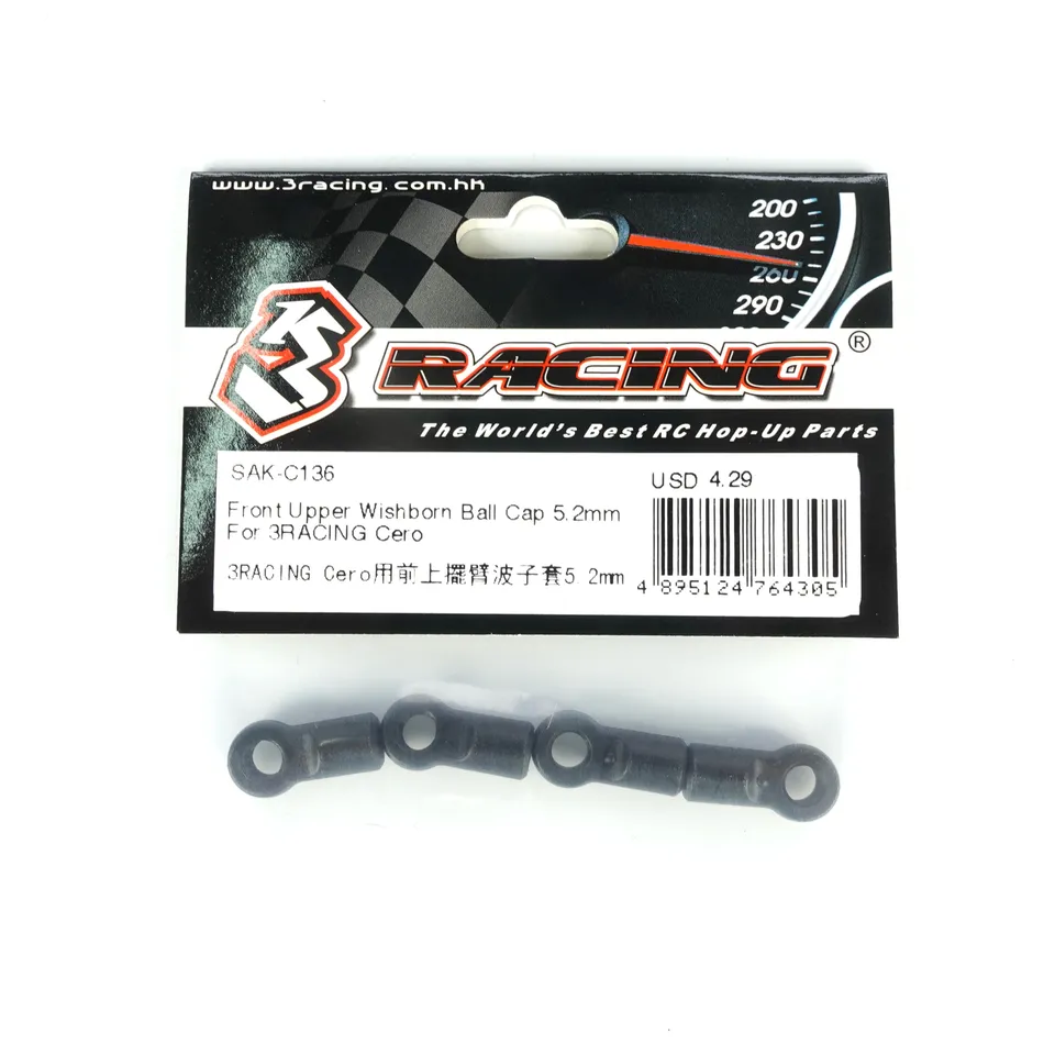 3RACING Cero SAK-C136 Chape Rotule 5.2mm Avant