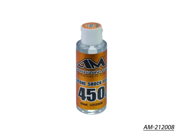 Arrowmax Shock Fluid Silicone AM-212008 huile 59ml 450cst V2