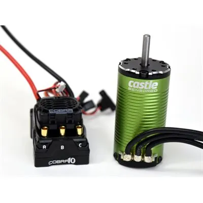 Castle Cobra 10 combo brushless 1412-2100Kv 4S