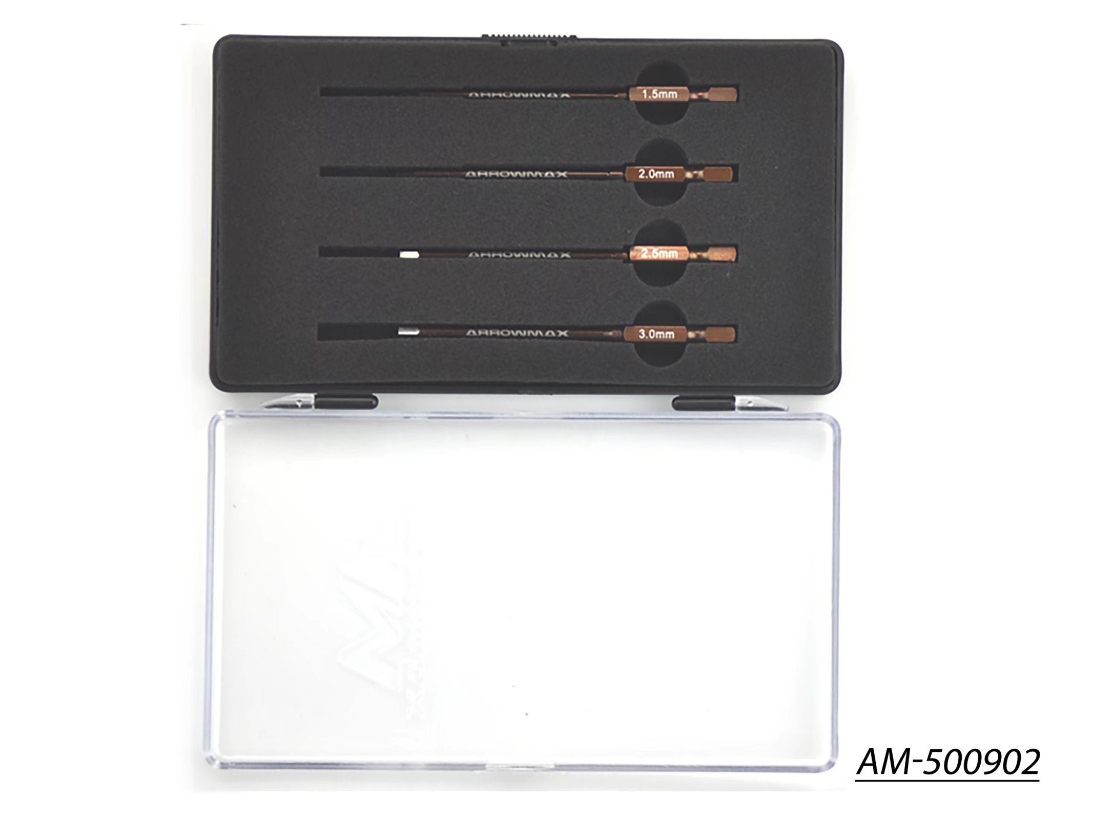 Arrowmax Tools Set AM-500902 coffret embouts 4 pièces boîtier