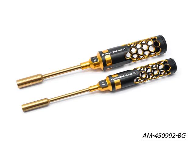Arrowmax Nut Driver Set 5.5 7.0mm AM-450992-BG noir doré