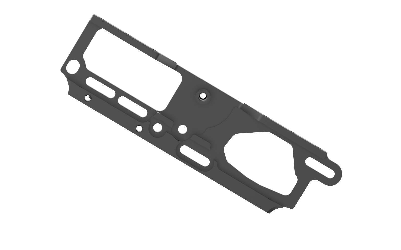 3Racing Cero SAK-C158 support moteur alu FWD