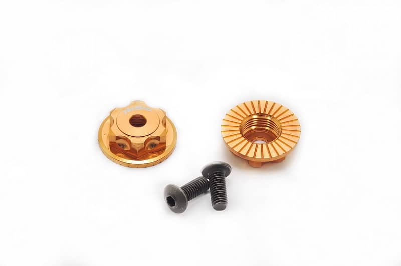 Hobao OP-0091 Moyeu jante double lock gold lot 2