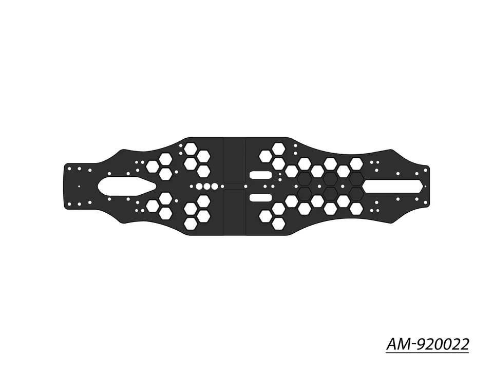 Arrowmax Medius AM-920022 châssis alu BD9 FWD 2,0 mm