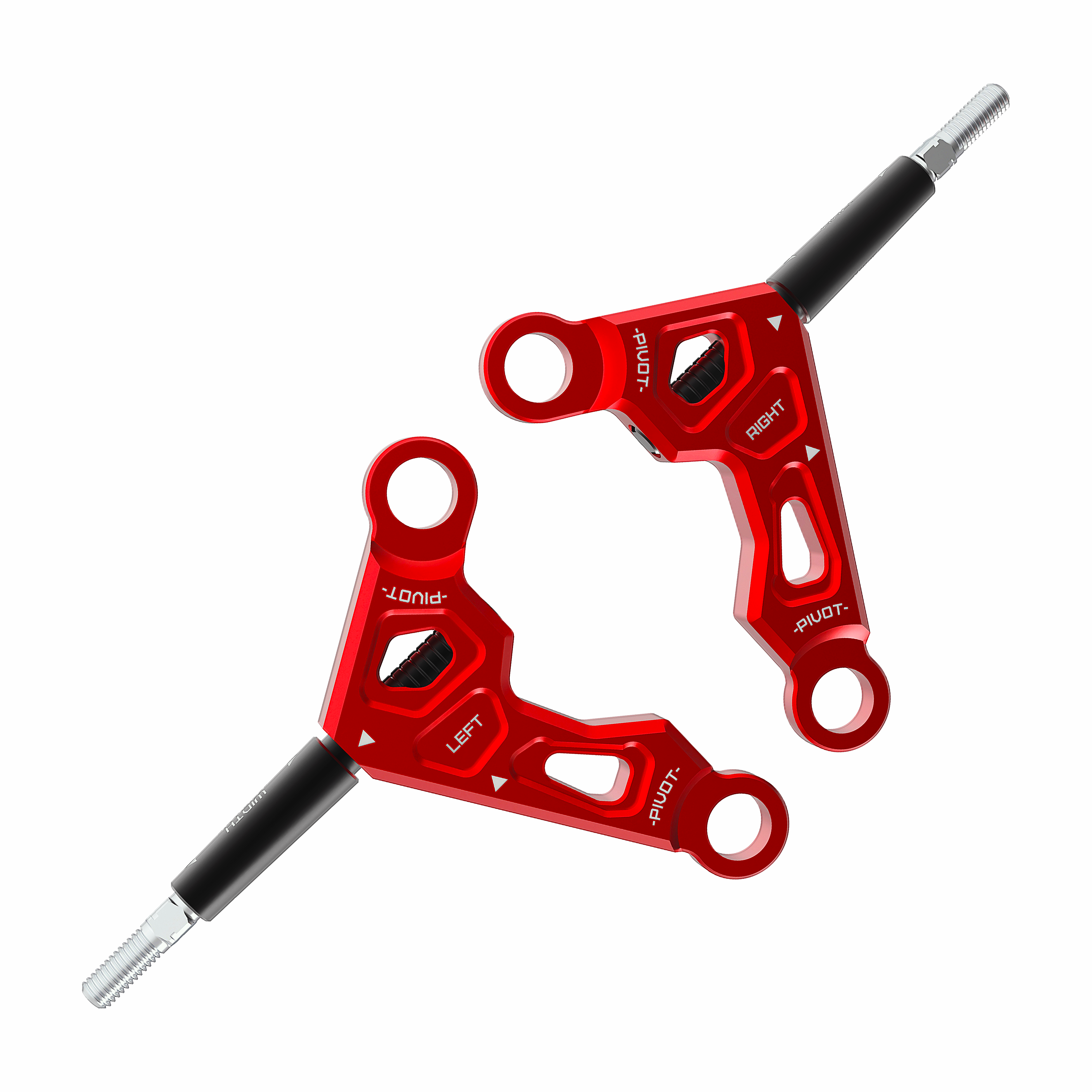 3Racing Auper D5 SAK-D6822 Triangle Avant Alu Bleu