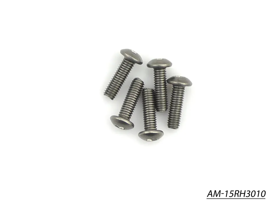 Arrowmax Vis Titane Tête Ronde M3x10 x5 AM-15RH3010
