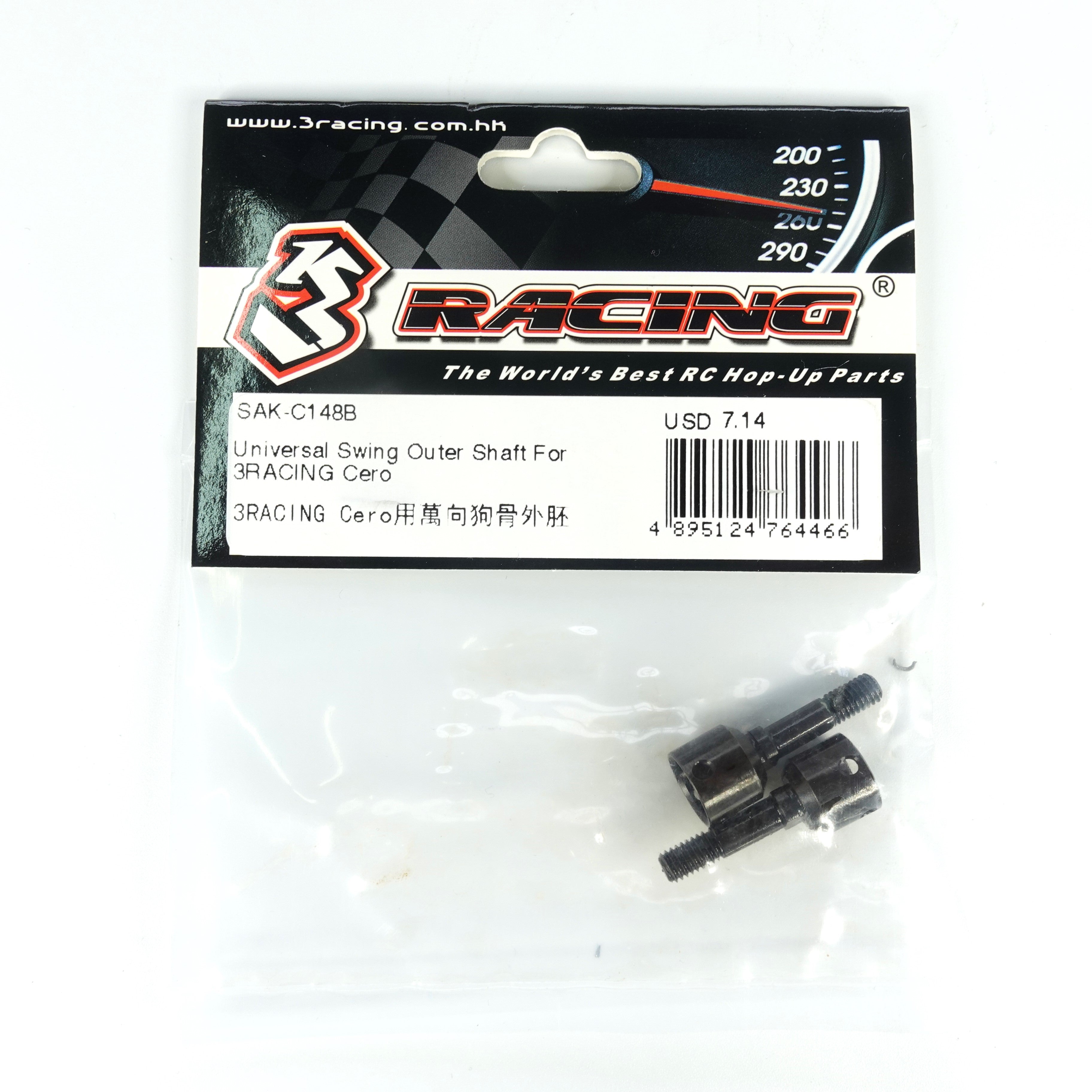 3Racing Cero SAK-C148B axe cardan extérieur universel