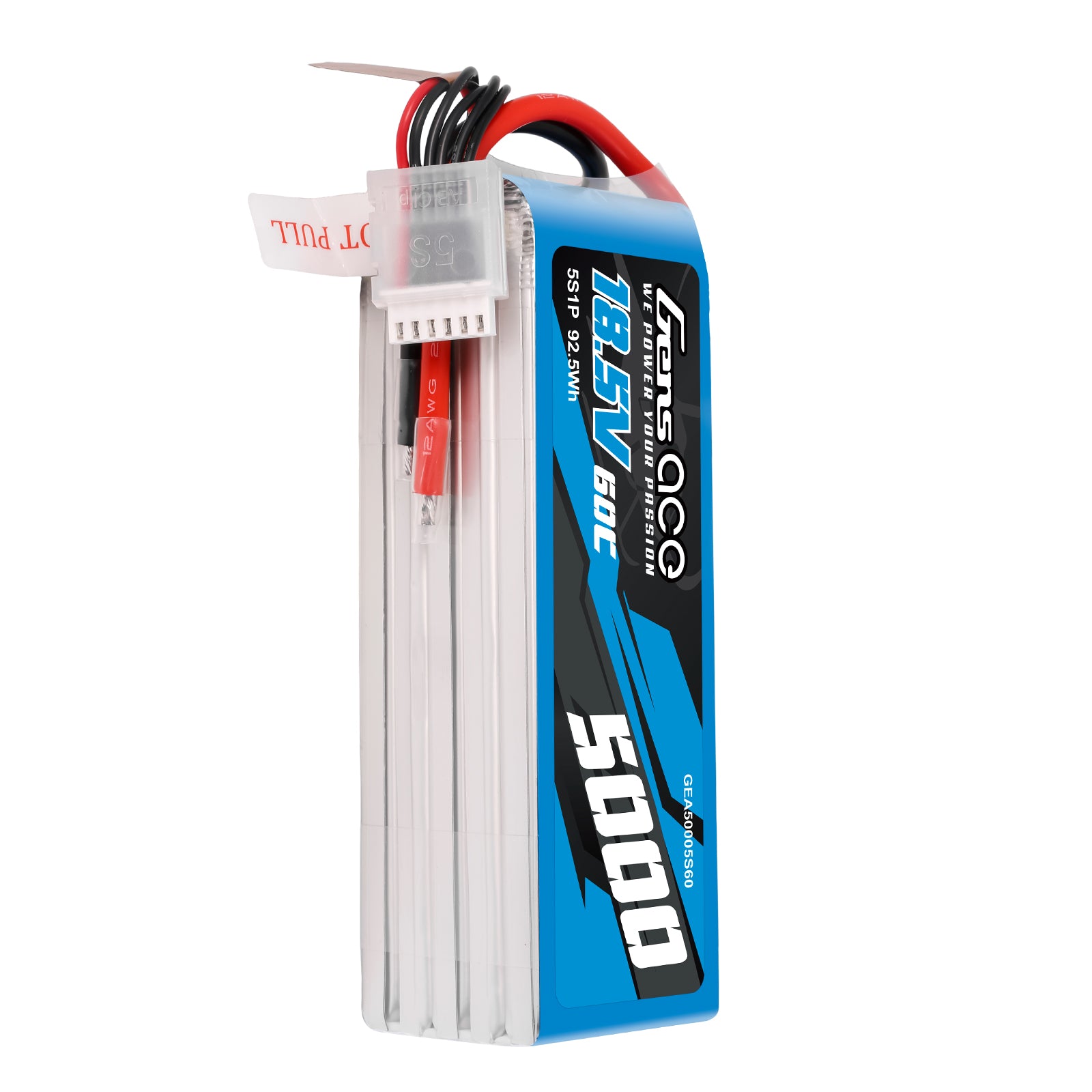 Gens Ace Sport Series 5000mAh 5S 60C batterie LiPo F3A