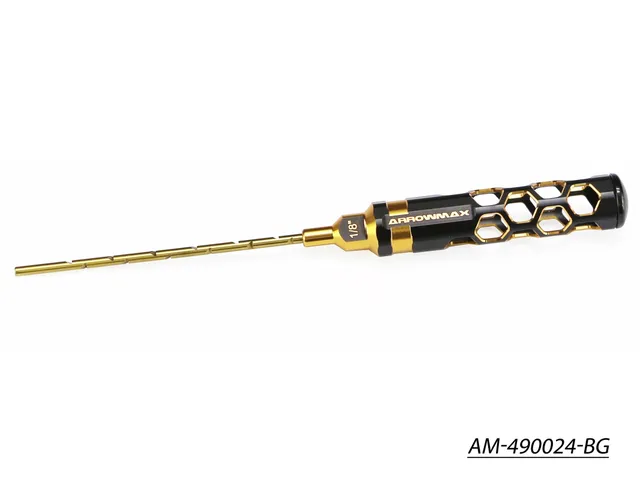Arrowmax Black Golden AM-490024-BG alésoir 3,17 mm 120 mm