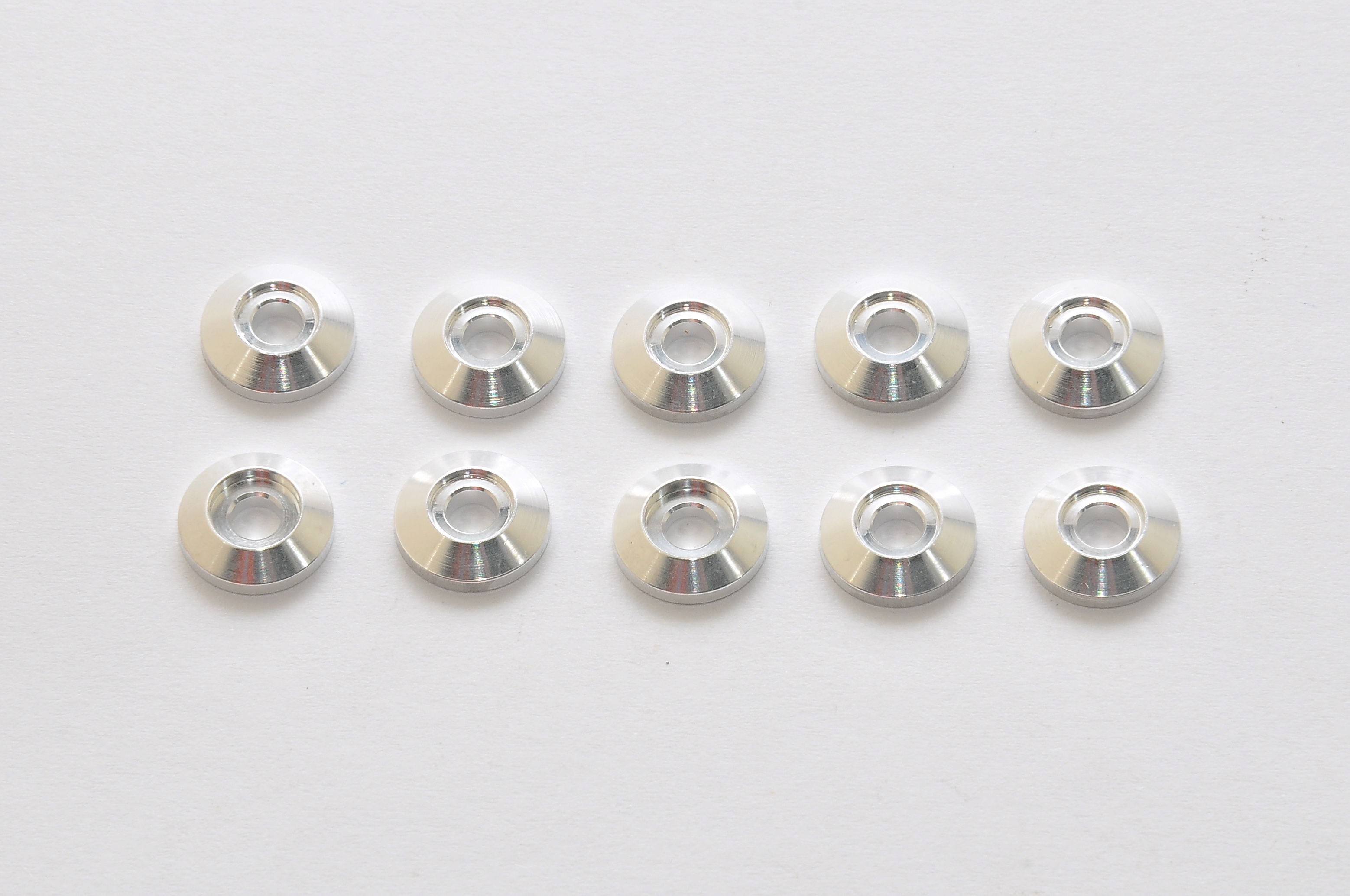Hobao 87044S lot 10 bagues alu 3,2x10mm pièce RC