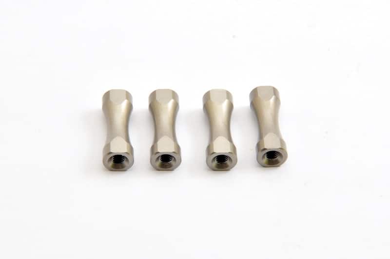 Hobao 40101 entretoises alu 18mm lot de 4 anodisé