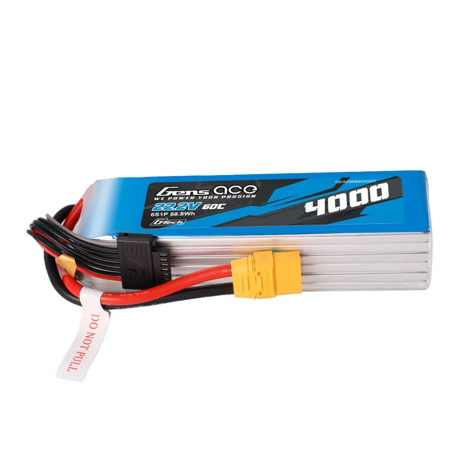 Gens Ace Air Classic 4000mAh 6S Batterie Lipo XT90 Heli