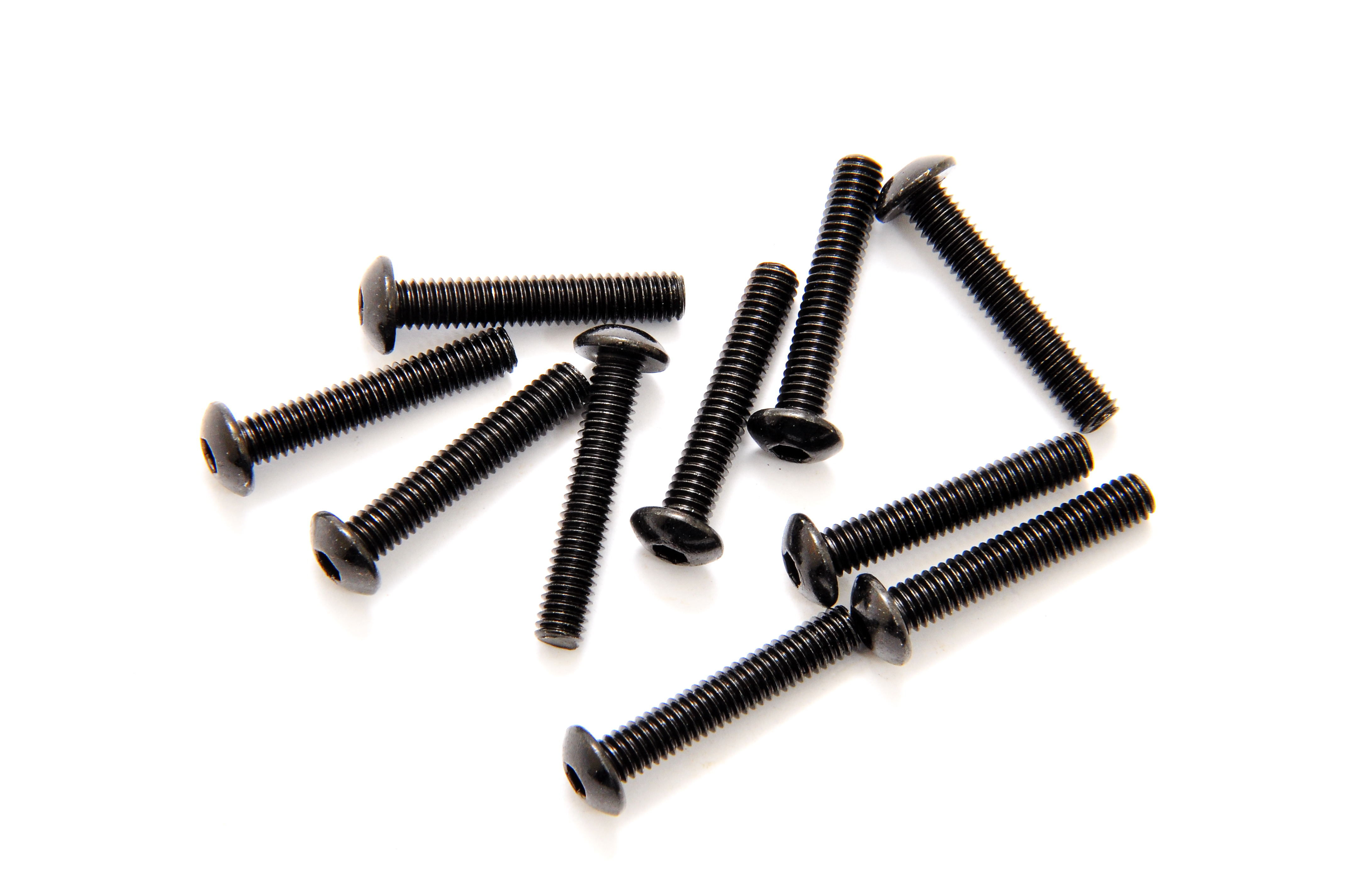Hobao 35422 vis M4x22 tête bombée lot de 10
