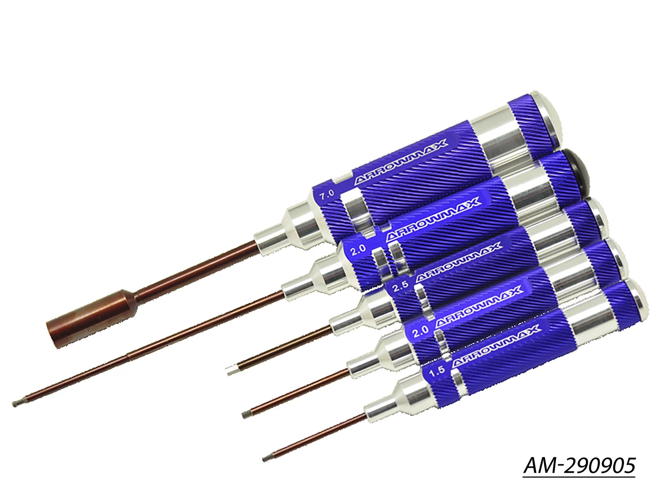 Arrowmax Tools Set pack EP Racer 5 pièces AM-290905