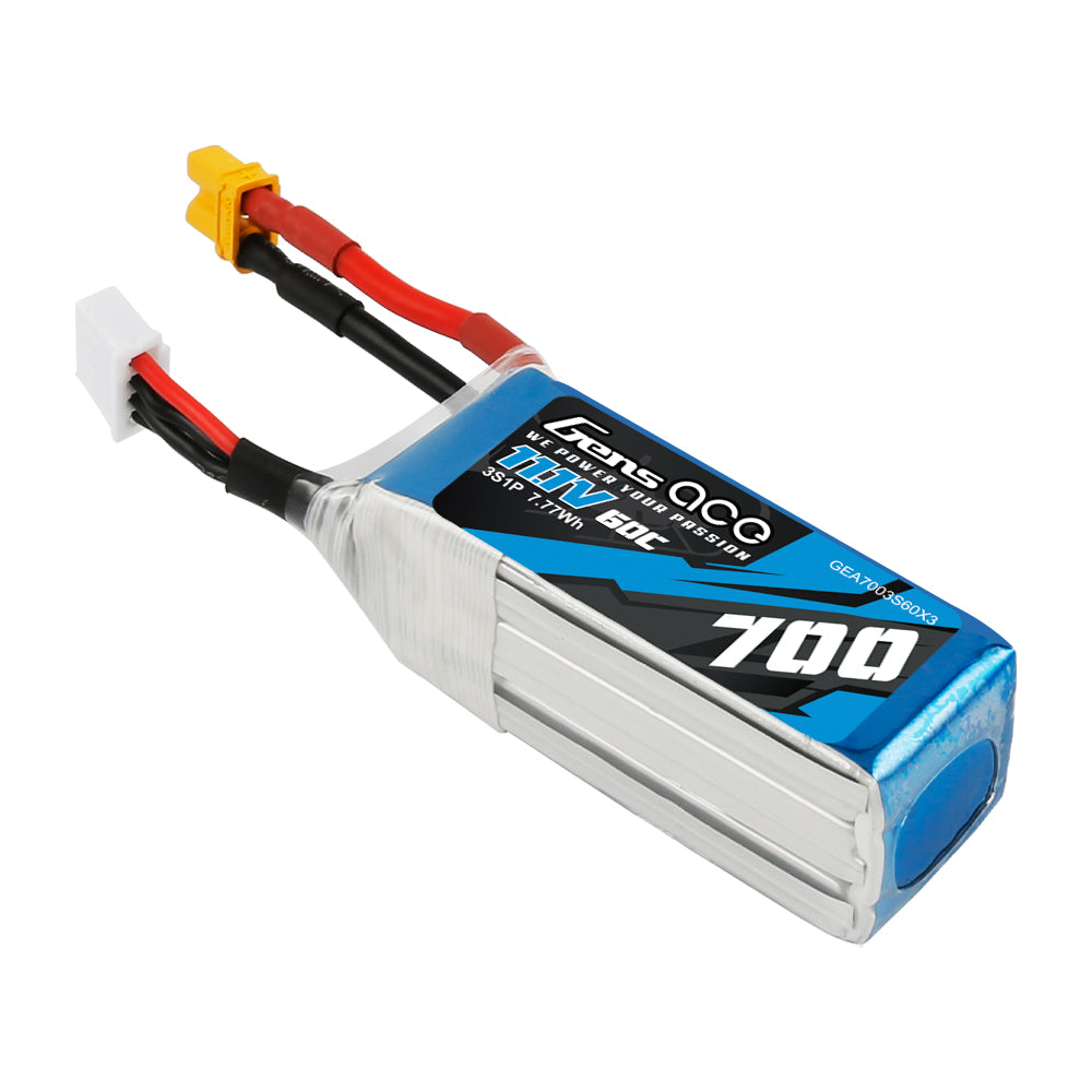 Gens Ace Air Classic 700mAh 3S batterie LiPo 11,1V XT30