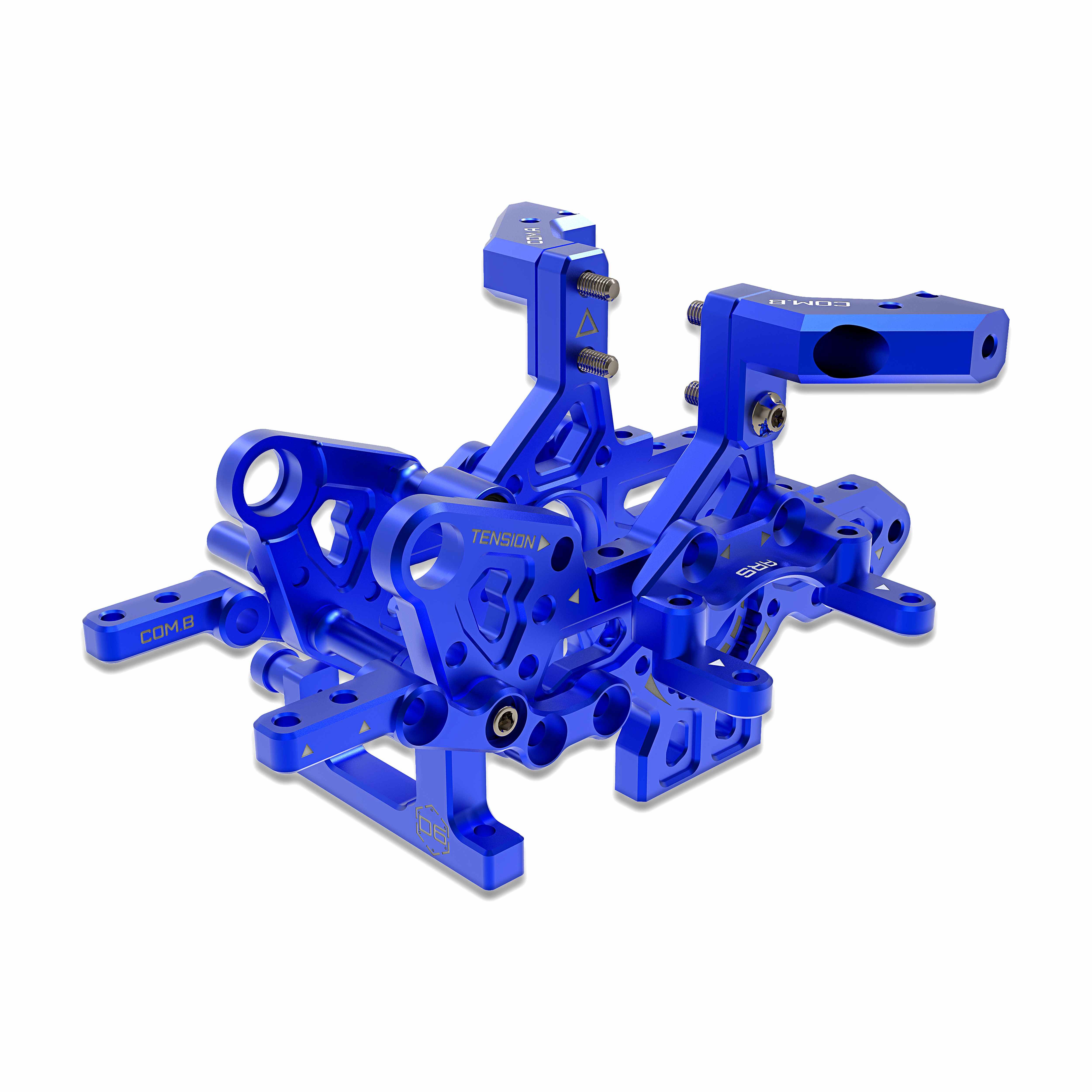 3Racing Auper SAK-D6808 cellule courroie D6 bleu