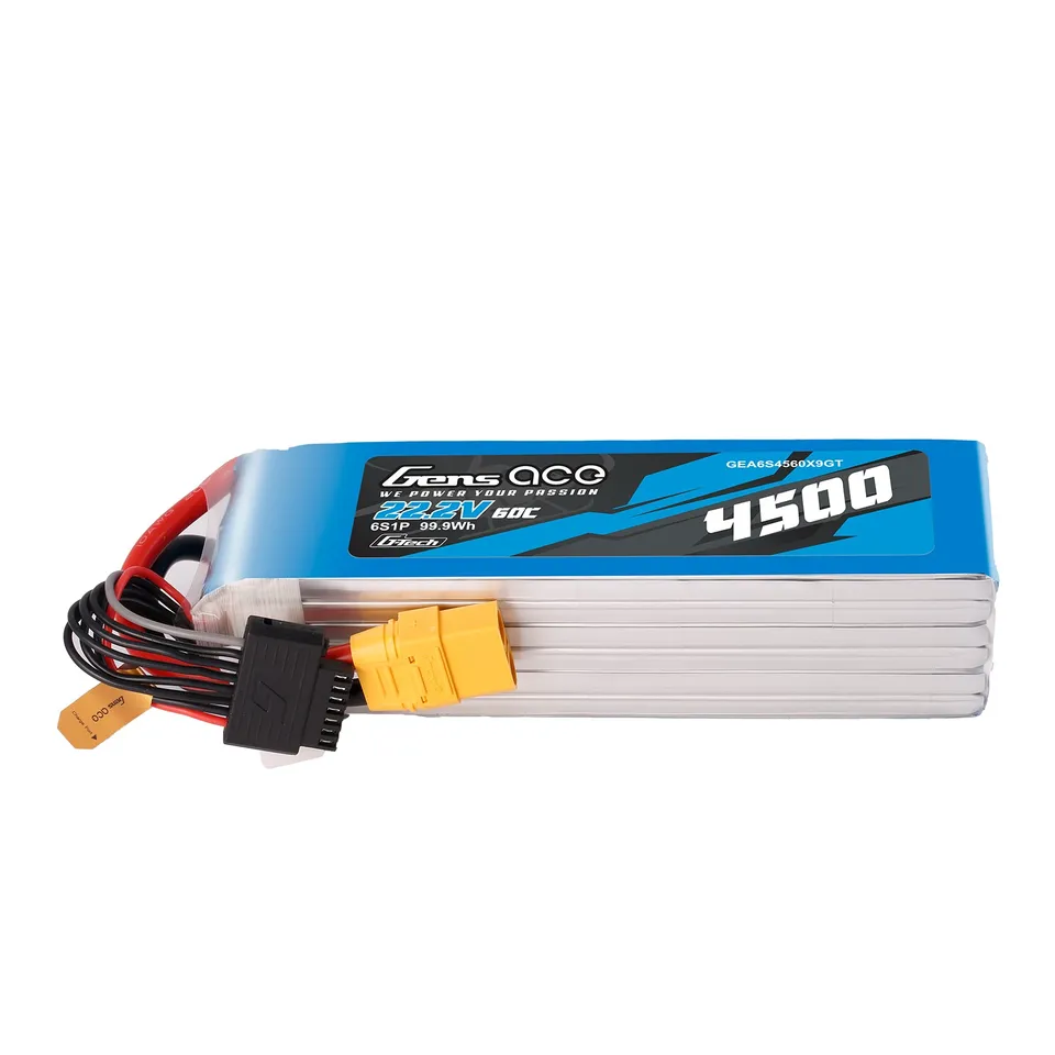 Gens Ace Air Classic 4500mAh 6S 60C batterie LiPo 22,2V XT90