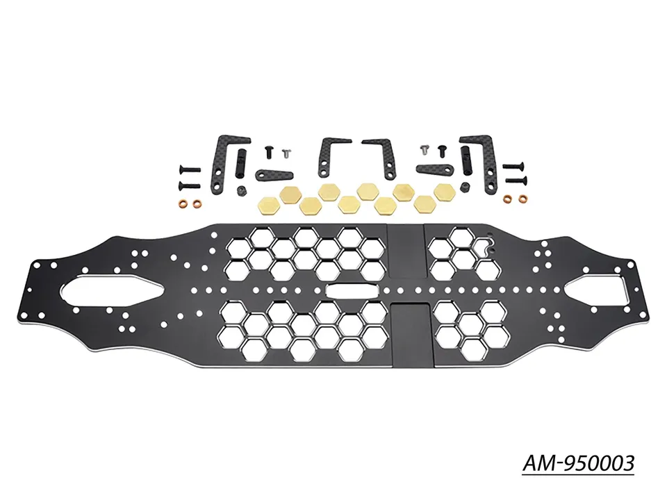 Arrowmax Arrowspace Châssis Alu Yokomo BD10 AM-950003 nid abeille