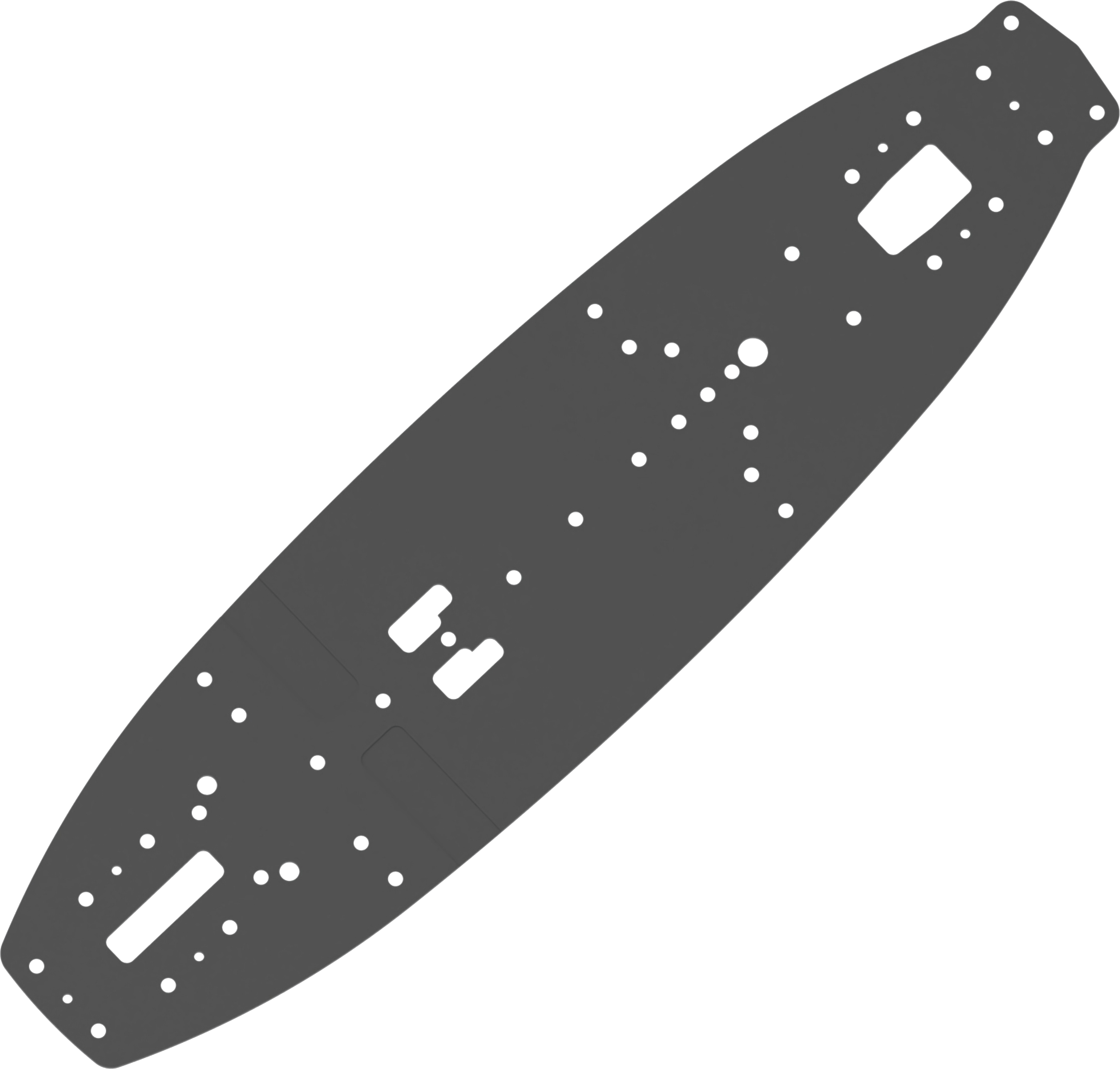 3Racing Cero SAK-CM103 châssis fibre 210mm M