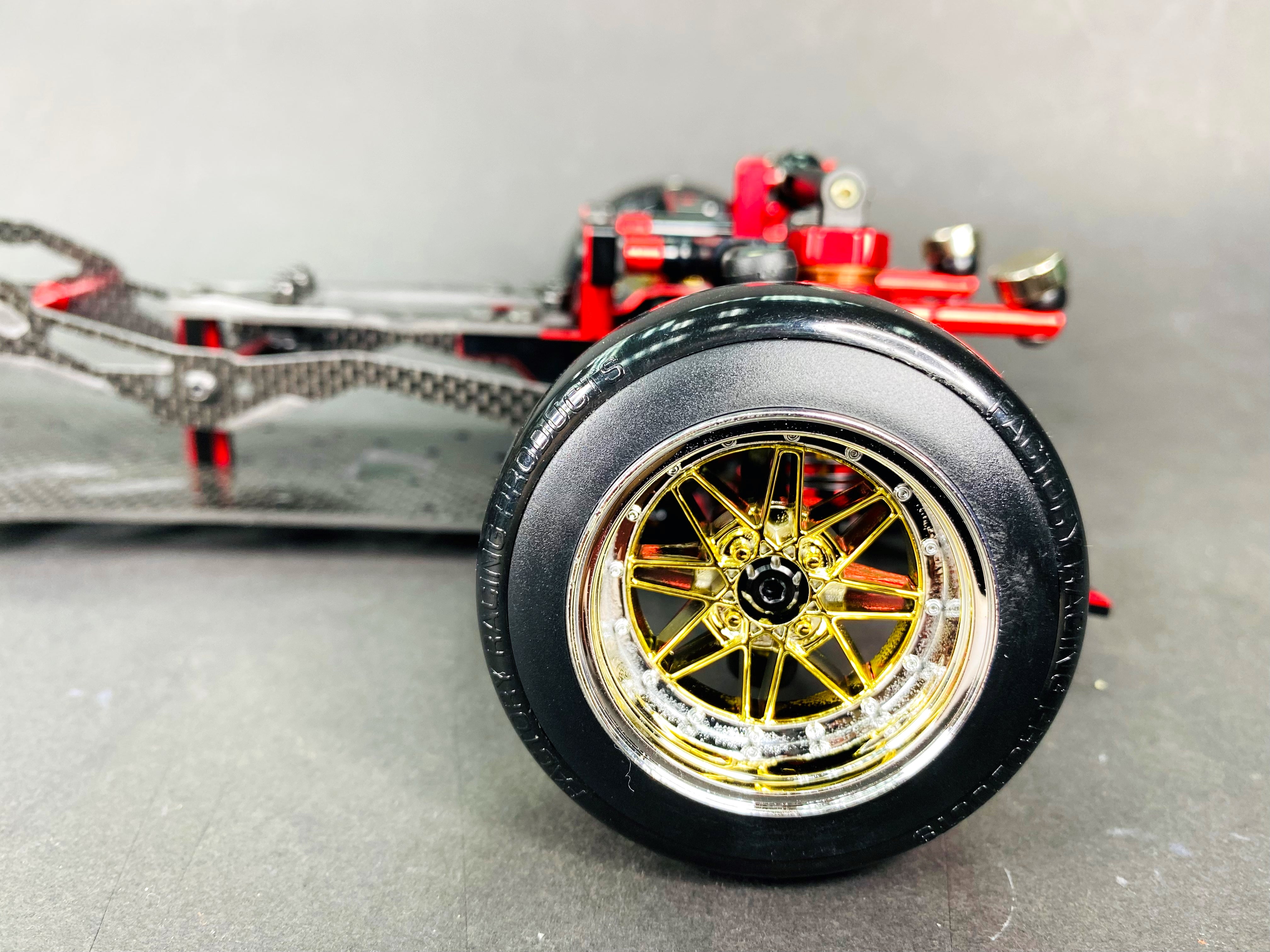 3RACING AuperD5 KIT-AUPERD5 châssis drift 1/10 bleu midship