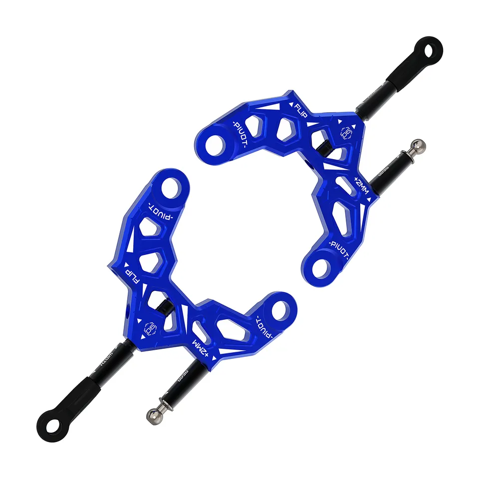 3Racing Auper D6 SAK-D6803 bras arrière alu bleu